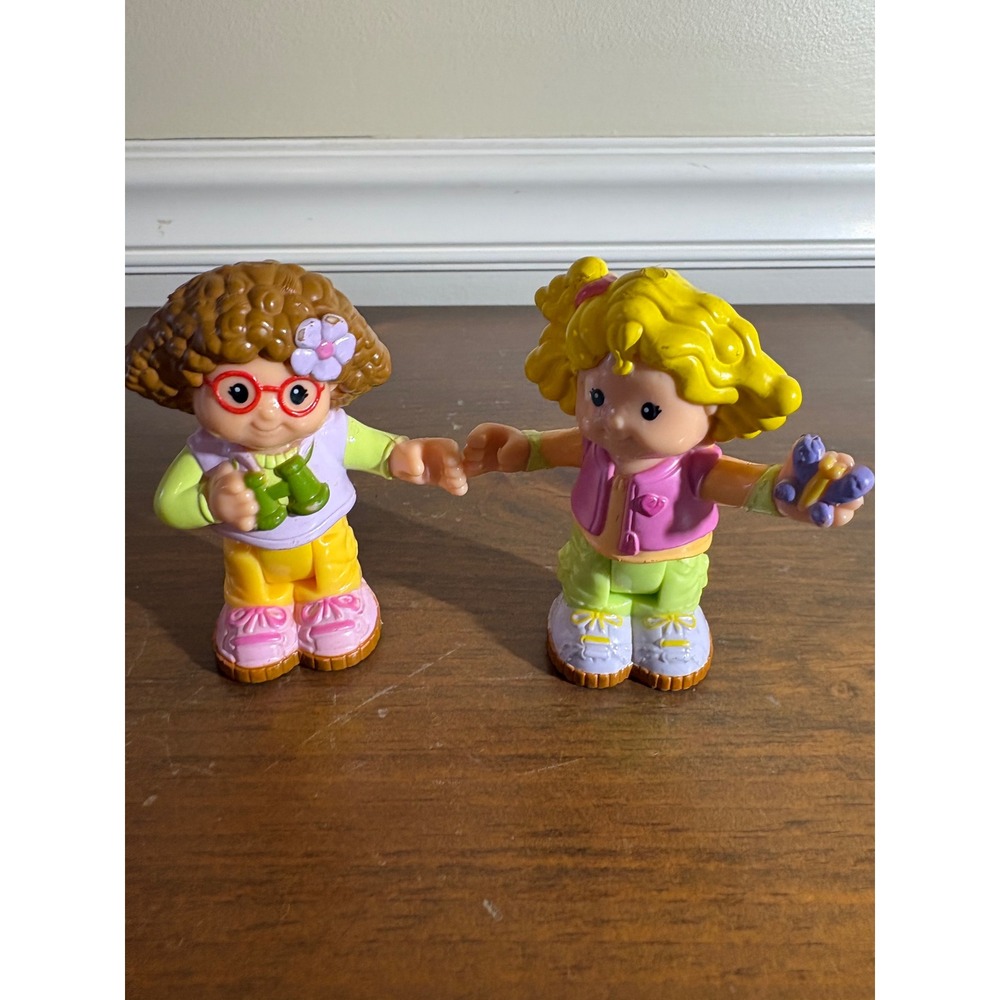 Fisher-Price Little People Maggie and other Figures Lot of 2